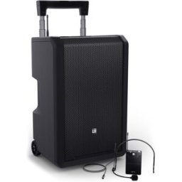 LD Systems ANNY® 10 BPH B6 - Système de sonorisation portable Bluetooth® 10" alimenté par batterie avec table de mixage et 1x - Haut-parleur act...