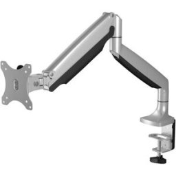 ICY BOX IB-MS503-T, Monitorständer mit Tischhalterung für ein Monitor bis zu 32 (81 cm) Support de table pour écran 1 Écran(s) 81,3 cm (32) gris-argent