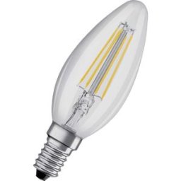 OSRAM HOMELIGHTING 4058075434981 LED CEE D (A - G) E14 forme de flamme 5.9 W = 60 W blanc chaud (Ø x H) 35 mm x 100 mm non dimmable 1 pc(s)