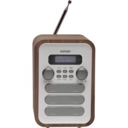 Denver DAB-48 Radio de cuisine FM, DAB+ Bluetooth avec télécommande blanc