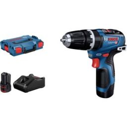 Bosch Professional GSB 12V-35 2 vitesses-Perceuse à percussion sans fil + 2 batteries, + chargeur, + mallette