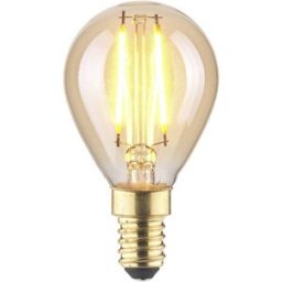 LightMe LM85053 LED E14 forme de goutte 2.5 W ambré (Ø x H) 45 mm x 80 mm à filament 1 pc(s)