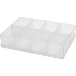raaco A 8-1 Insert de coffret de rangement (L x l x H) 220 x 160 x 47 mm Nombre de compartiments: 8 Tray Contenu 1 pc(s)
