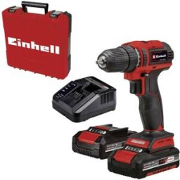 Perceuse-visseuse sans fil Einhell TE-CD 18/40 Li BL (2x2,0Ah) Power X-Change 4513995 18 V 2 Ah Li-Ion + chargeur, + 2 batteries