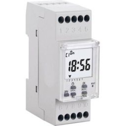 Perry Electric 1IO7081 Minuterie numérique programme hebdomadaire 3500 W IP20 réserve de marche