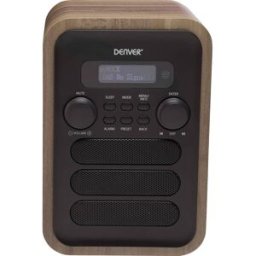 Denver DAB-48 Radio de cuisine FM, DAB+ Bluetooth avec télécommande gris