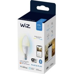 WiZ 8718699787073 LED CEE F (A - G) E14 forme de flamme 4.9 W = 40 W de blanc chaud à blanc froid commandé par appli mobile 1 pc(s)