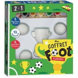 Mon coffret foot à peindre Atelier Cloro 1 2 3 Soleil