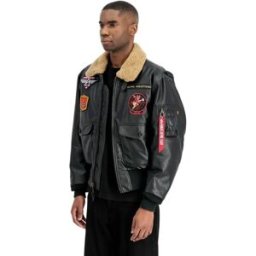 Alpha Industries Blouson Bomber G1 Devils Brigade Fl Black 2XL Homme