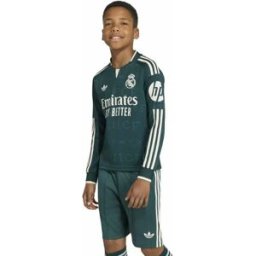 Adidas T-shirt à Manches Longues Junior Loin Real Madrid 26/27 Jersey Aurora Ivy 13-14 Années Garçon,Fille
