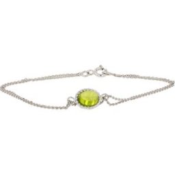 Gemme-les-bijoux Bracelet péridot