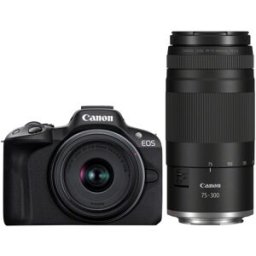 Canon EOS R50 noir + 18-45mm IS STM + RF 75-300mm f4-5,6 Dealpreis