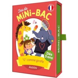 Jeu du mini-bac Laurène Paumier Auzou