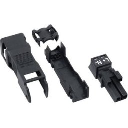 Connecteur dalimentation série (connecteur réseau) WINSTA MINI WAGO 890-102 femelle, droit Nombre total de pôles: 2 16 A noir 1 pc(s)
