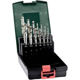Metabo 627114000 Set de tarauds pour machine M1, M4, M5, M6, M8, M10, M12 1 pc(s)