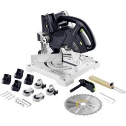 Festool SYMC 70 EB-Basic Scie à onglets sans fil brushless 18 V 4.00 Ah