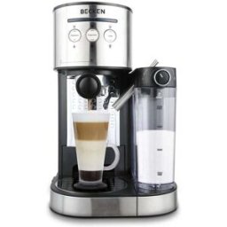 BECKEN Machine à Café Expresso multifunction, Cappuccino, Latte, 15 bar, Réservoir d'eau 1,2L, Réservoir à lait de 700ml