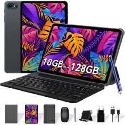 Tablette Generique 10.0 Pouces Android 15 18 Go Ram 128 Go Stockage 5g