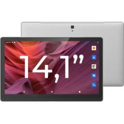 Tablette Tactile Yonis 14.1 Pouces 4 Go Ram 128 Go Rom Argent Aluminium