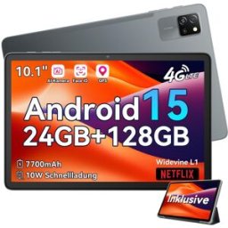 Tablette Blackview Tab 60 Pro 10.0 Pouces 24 Go Ram 128 Go Rom Noir