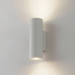 Applique murale Joffrey Lindby, dimmable, blanc, Salon / Salle à manger, Aluminium, Moderne, Applique Murale