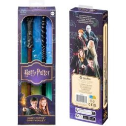 Noble Collection Pack De Deux Baguettes De Ginny Weasley Harry Potter 30 Cm Multicolor One Size unisex