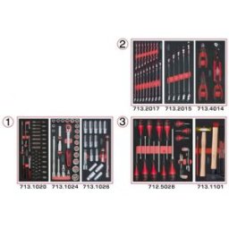 3 Tiroirs Pour Servante Ks Tools 158 Pièces