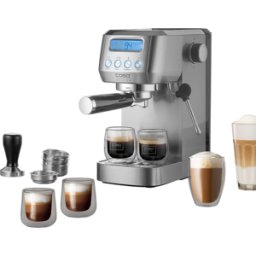 Machine Expresso Caso Gourmet Crema 20 Bar, 1.3l Et Buse Vapeur