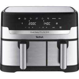 Friteuse Tefal Dual Easy Fry Grill Ey905d 8 Programmes Automatiques