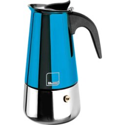 Machine Expresso Ibili Moca Blue 2 Tasses Inox Et Compatible Induction
