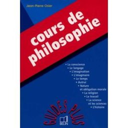 Cours de philosophie Jean-Pierre Osier Belin