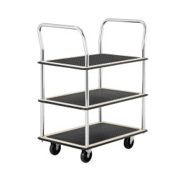 Chariot de manutention - 150 kg max. - 3 plateaux