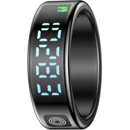 INF Smart Ring : Votre traqueur de santé et de forme physique ultime Le noir 11