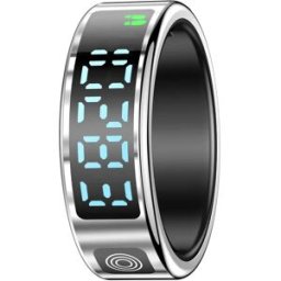 INF Smart Ring : Votre traqueur de santé et de forme physique ultime Argent 12