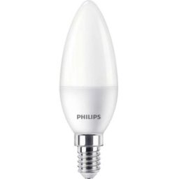 Philips 8719514460010 LED CEE F (A - G) E14 forme de flamme 4.9 W = 40 W blanc chaud 3 pc(s)