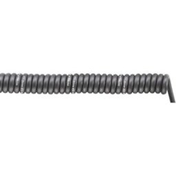 Câble spiralé LAPP SPIRAL H07BQ-F 70002754 500 mm / 1500 mm 4 G 1.50 mm² + 4 G 1.5 mm² noir 1 pc(s)
