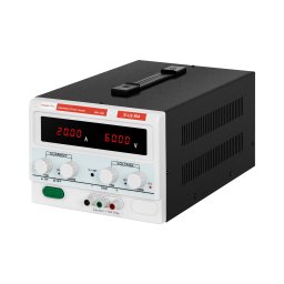 Alimentation de laboratoire - 0 - 60 V - 0 - 20 A CC - 1200 W - Écran LED à 4 chiffres