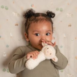Little Dutch Hochet peluche mouton Little Farm
