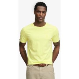 Superdry Homme T-shirt Néon Essential Classic Yellow Taille: XL