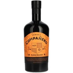 1423 World Class Spirits Compañero JAMAICA Elixir Orange Rum Liqueur 40% Vol. 0,7l en boîte cadeau