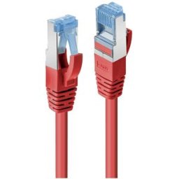 LINDY 47164 RJ45 Câble réseau, câble patch CAT 6 S/FTP 2.00 m rouge blindé 1 pc(s)