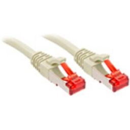 LINDY 47709 RJ45 Câble réseau, câble patch CAT 6 S/FTP 15.00 m gris blindé 1 pc(s)
