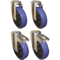 Kit de roulettes Alutec 41000 plastique