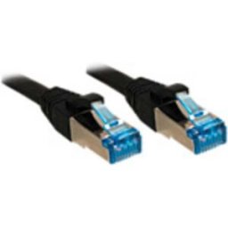 LINDY 47181 RJ45 Câble réseau, câble patch CAT 6a S/FTP 5.00 m noir sans halogène 1 pc(s)