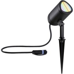 Paulmann Plug & Shine Shira 94849 Système déclairage Plug&Shine; ZigBee spot de jardin LED LED 6.5 W RVBB anthracite