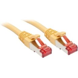 LINDY 47769 RJ45 Câble réseau, câble patch CAT 6 S/FTP 15.00 m jaune blindage total 1 pc(s)