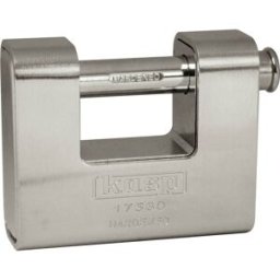 Kasp K17580A1 80 mm fermeture universelle chrome avec serrure à clé