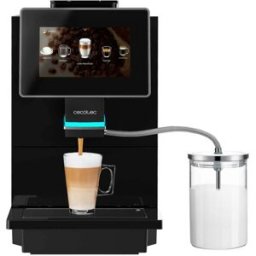 Cecotec Cafetière Super-automatique Cremmaet Touch Ocs. Expresso, 1500w, 19 Bars, Écran Tft, Thermoblock, Nettoyage Auto