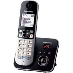 Panasonic Kx-tg6821frb Téléphone Sans Fil Dect Avec Répondeur, Mains Libres Identification Appelant,blocage Appels,écran Lcd