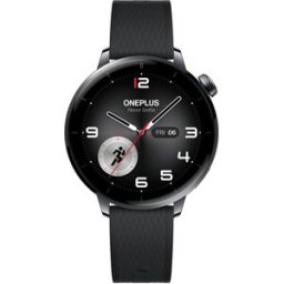 OnePlus Watch 3 43mm 3,35 Cm (1.32") Amoled Numérique 466 X 466 Pixels Écran Tactile Noir, Titane Wifi Gps (satellite)